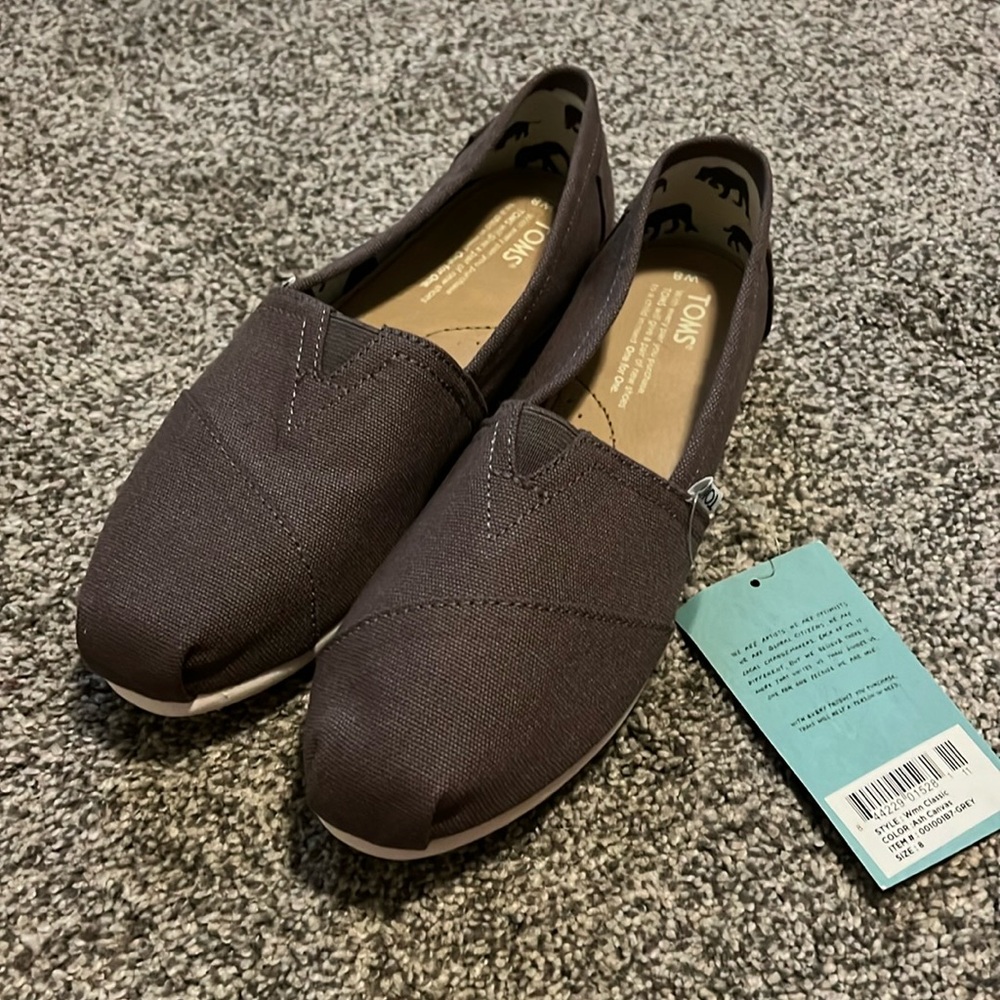 Tom’s Alpargata Ash Canvas